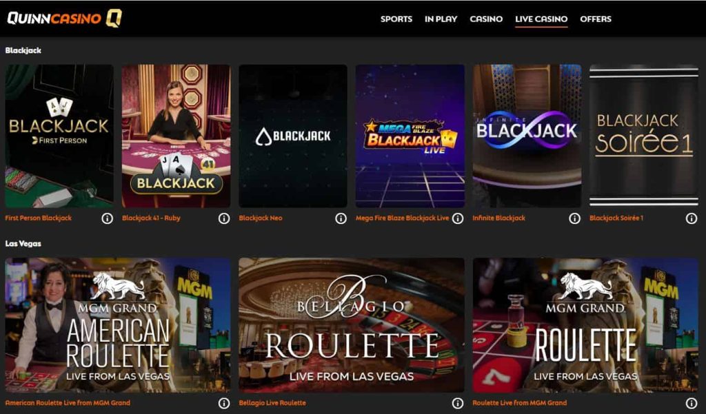 quinnbet casino not on gamstop
